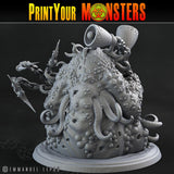 3D Printed Print Your Monsters Great Plague Bringer Giant Plague Demon Plague Army Of Spooky Swamp Set 28mm - 32mm D&D Wargaming - Charming Terrain