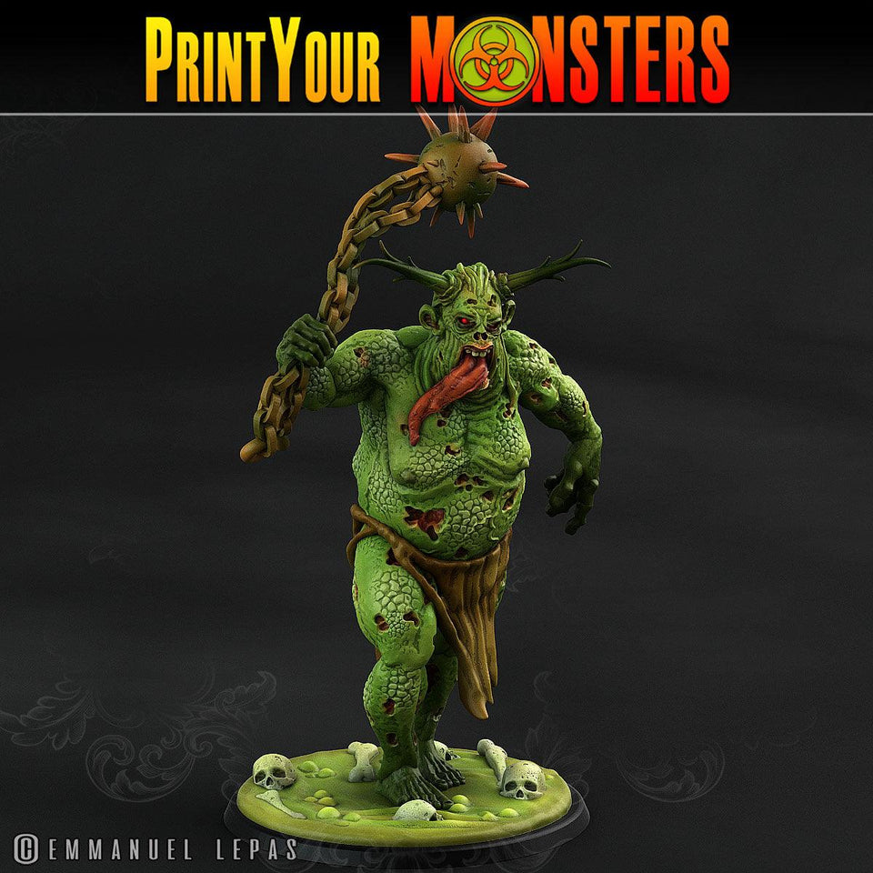 3D Printed Print Your Monsters Guardian Plague Army Of Spooky Swamp Set 28mm - 32mm D&D Wargaming - Charming Terrain