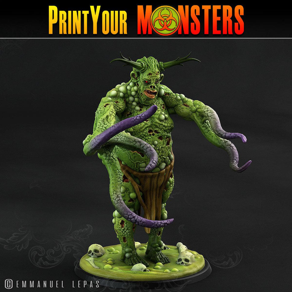 3D Printed Print Your Monsters Guardian Plague Army Of Spooky Swamp Set 28mm - 32mm D&D Wargaming - Charming Terrain