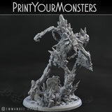 3D Printed Print Your Monsters Hoarfrost Ettin Skeletons The Wrath of Gloomrime Monsters Part II Set 28mm - 32mm D&D Wargaming - Charming Terrain