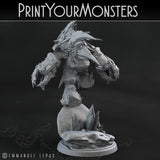 3D Printed Print Your Monsters Iceheart Lamproid The Wrath of Gloomrime Monsters Part II Set 28mm - 32mm D&D Wargaming - Charming Terrain