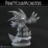 3D Printed Print Your Monsters Iceheart Lamproid The Wrath of Gloomrime Monsters Part II Set 28mm - 32mm D&D Wargaming - Charming Terrain