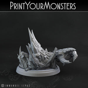 3D Printed Print Your Monsters Iceheart Lamproid The Wrath of Gloomrime Monsters Part II Set 28mm - 32mm D&D Wargaming - Charming Terrain