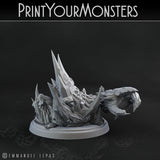 3D Printed Print Your Monsters Iceheart Lamproid The Wrath of Gloomrime Monsters Part II Set 28mm - 32mm D&D Wargaming - Charming Terrain