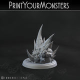 3D Printed Print Your Monsters Iceheart Lamproid The Wrath of Gloomrime Monsters Part II Set 28mm - 32mm D&D Wargaming - Charming Terrain