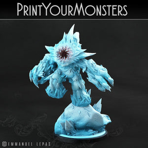 3D Printed Print Your Monsters Iceheart Lamproid The Wrath of Gloomrime Monsters Part II Set 28mm - 32mm D&D Wargaming - Charming Terrain