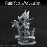 3D Printed Print Your Monsters Iceheart Lamproid The Wrath of Gloomrime Monsters Part II Set 28mm - 32mm D&D Wargaming - Charming Terrain