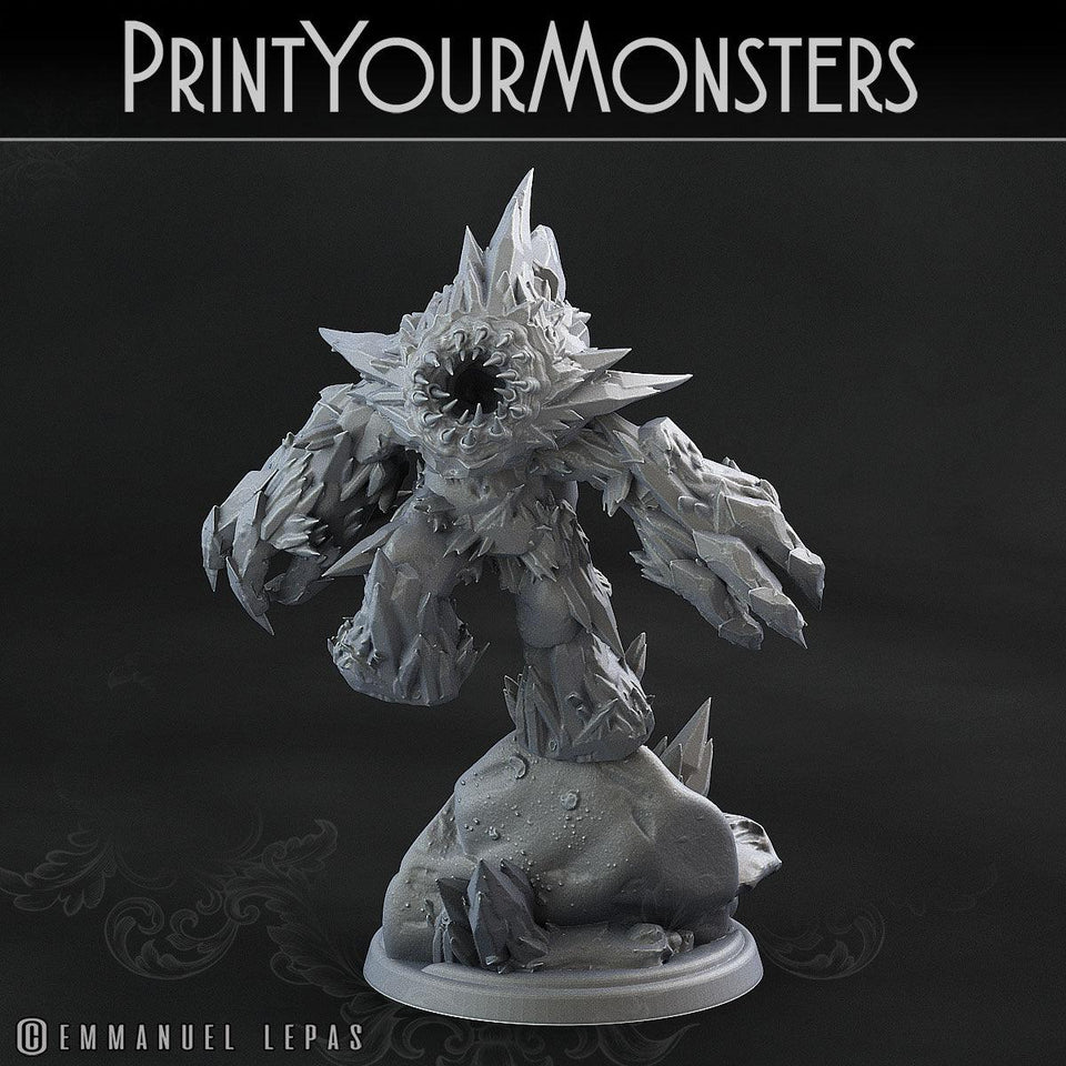 3D Printed Print Your Monsters Iceheart Lamproid The Wrath of Gloomrime Monsters Part II Set 28mm - 32mm D&D Wargaming - Charming Terrain
