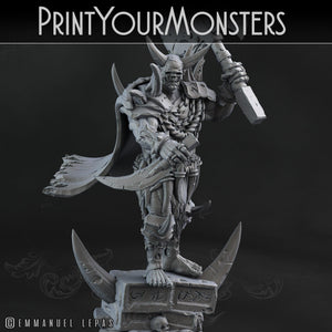 3D Printed Print Your Monsters Orc Champion Desert Orcs Set 28mm - 32mm D&D Wargaming - Charming Terrain