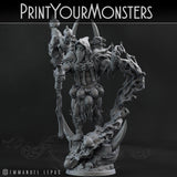 3D Printed Print Your Monsters Orc Shaman Desert Orcs Set 28mm - 32mm D&D Wargaming - Charming Terrain