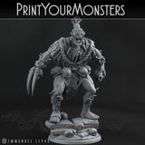 3D Printed Print Your Monsters Orc Warrior 4 Desert Orcs Set 28mm - 32mm D&D Wargaming - Charming Terrain