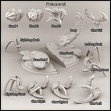 3D Printed Print Your Monsters Piskoramli Desert Orcs Set 28mm - 32mm D&D Wargaming - Charming Terrain