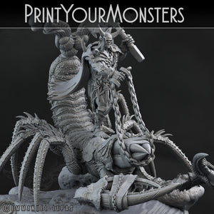 3D Printed Print Your Monsters Piskoramli Desert Orcs Set 28mm - 32mm D&D Wargaming - Charming Terrain