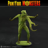 3D Printed Print Your Monsters Plague Men Plague Army Of Spooky Swamp Set 28mm - 32mm D&D Wargaming - Charming Terrain