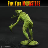 3D Printed Print Your Monsters Plague Men Plague Army Of Spooky Swamp Set 28mm - 32mm D&D Wargaming - Charming Terrain