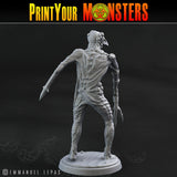 3D Printed Print Your Monsters Plague Men Plague Army Of Spooky Swamp Set 28mm - 32mm D&D Wargaming - Charming Terrain