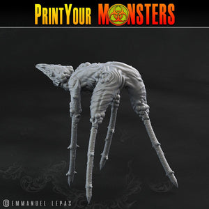 3D Printed Print Your Monsters Plague Men Plague Army Of Spooky Swamp Set 28mm - 32mm D&D Wargaming - Charming Terrain