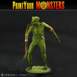 3D Printed Print Your Monsters Plague Men Plague Army Of Spooky Swamp Set 28mm - 32mm D&D Wargaming - Charming Terrain