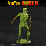 3D Printed Print Your Monsters Plague Men Plague Army Of Spooky Swamp Set 28mm - 32mm D&D Wargaming - Charming Terrain