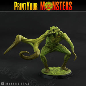 3D Printed Print Your Monsters Plague Men Plague Army Of Spooky Swamp Set 28mm - 32mm D&D Wargaming - Charming Terrain