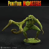 3D Printed Print Your Monsters Plague Men Plague Army Of Spooky Swamp Set 28mm - 32mm D&D Wargaming - Charming Terrain