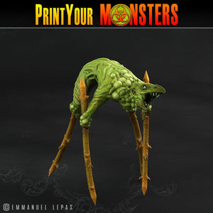 3D Printed Print Your Monsters Plague Men Plague Army Of Spooky Swamp Set 28mm - 32mm D&D Wargaming - Charming Terrain