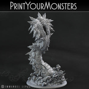 3D Printed Print Your Monsters Rimesquam Worm The Wrath of Gloomrime Monsters Part II Set 28mm - 32mm D&D Wargaming - Charming Terrain