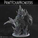 3D Printed Print Your Monsters Rimethorn Golems The Wrath of Gloomrime Monsters Part I Set 28mm - 32mm D&D Wargaming - Charming Terrain