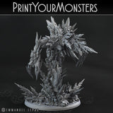 3D Printed Print Your Monsters Rimethorn Golems The Wrath of Gloomrime Monsters Part I Set 28mm - 32mm D&D Wargaming - Charming Terrain