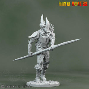3D Printed Print Your Monsters Rock Soldiers Rock Monsters From Magic Valley Set 28mm - 32mm D&D Wargaming - Charming Terrain