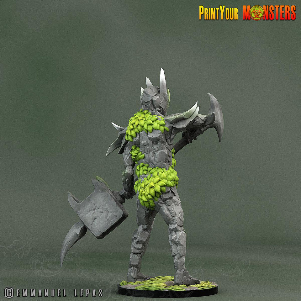 3D Printed Print Your Monsters Rock Soldiers Rock Monsters From Magic Valley Set 28mm - 32mm D&D Wargaming - Charming Terrain