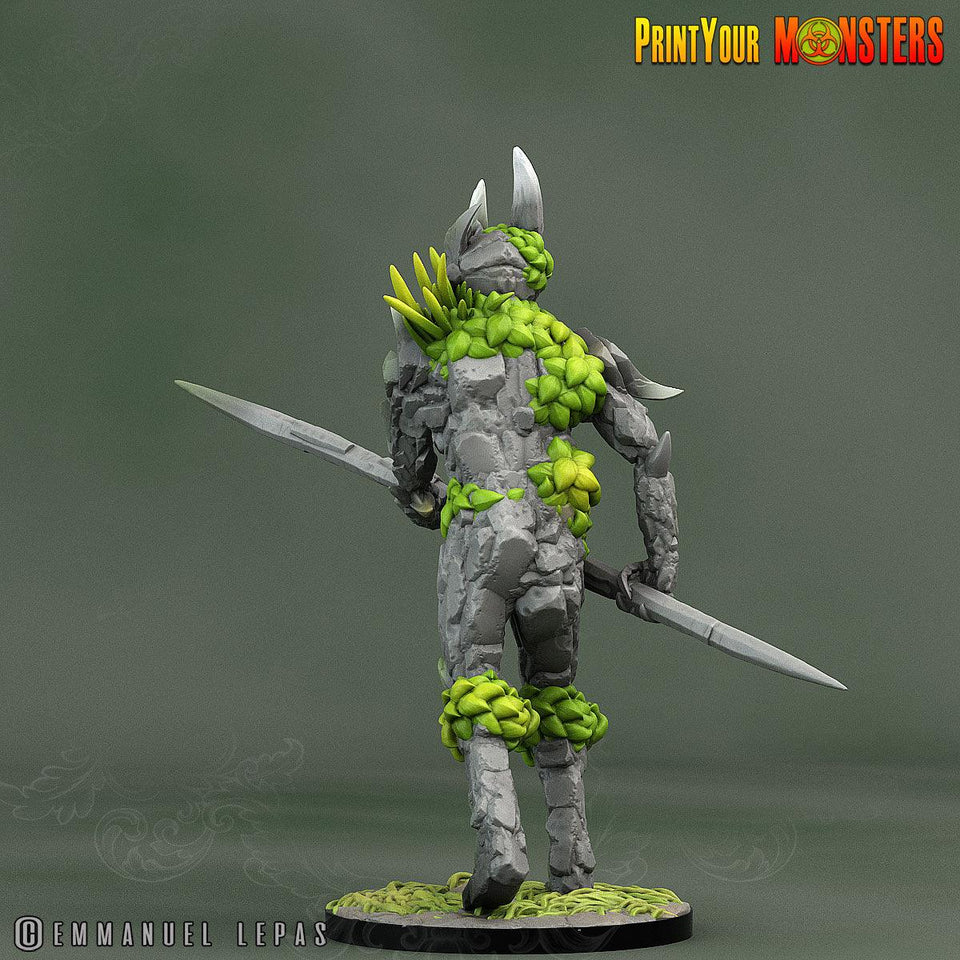 3D Printed Print Your Monsters Rock Soldiers Rock Monsters From Magic Valley Set 28mm - 32mm D&D Wargaming - Charming Terrain