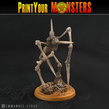 3D Printed Print Your Monsters Skeletons Land of Bones Set 28mm - 32mm D&D Wargaming - Charming Terrain