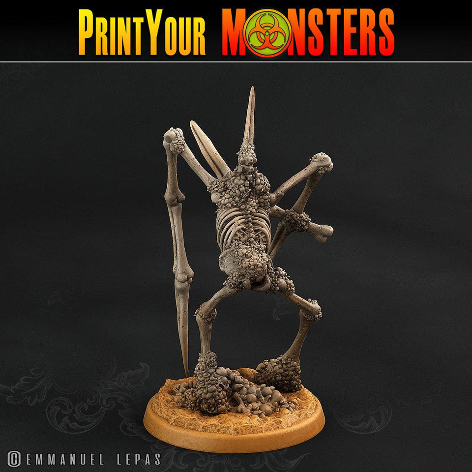 3D Printed Print Your Monsters Skeletons Land of Bones Set 28mm - 32mm D&D Wargaming - Charming Terrain