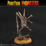 3D Printed Print Your Monsters Skeletons Land of Bones Set 28mm - 32mm D&D Wargaming - Charming Terrain