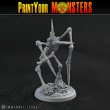 3D Printed Print Your Monsters Skeletons Land of Bones Set 28mm - 32mm D&D Wargaming - Charming Terrain