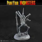 3D Printed Print Your Monsters Skeletons Land of Bones Set 28mm - 32mm D&D Wargaming - Charming Terrain