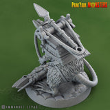 3D Printed Print Your Monsters Skirmisher Rats The Toxic Rats Domination Set 28mm - 32mm D&D Wargaming - Charming Terrain