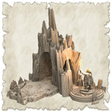 3D Printed SAWANT3D Frosty Land Set 28 32mm Ragnarok d&d - Charming Terrain