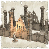 3D Printed SAWANT3D Frosty Land Set 28 32mm Ragnarok d&d - Charming Terrain