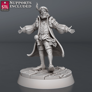 3D Printed STL Miniatures Antique Shop Set 28 - 32mm War Gaming D&D - Charming Terrain