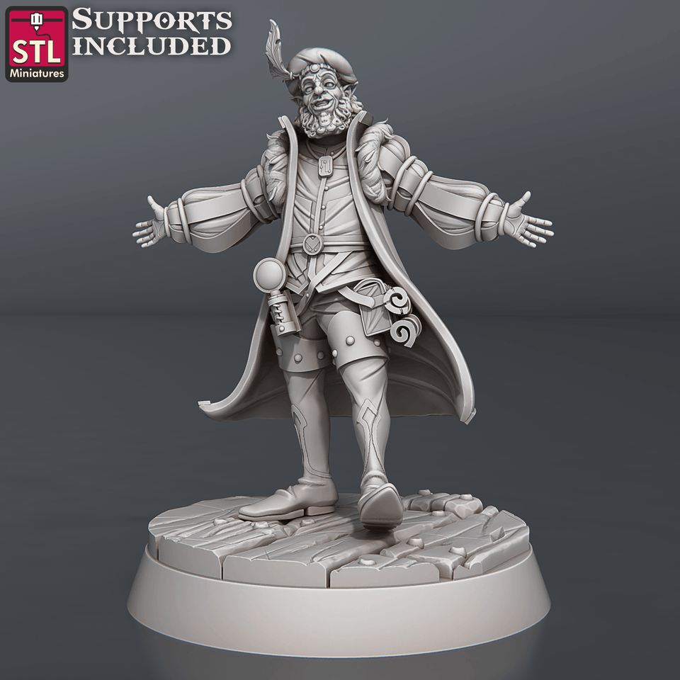 3D Printed STL Miniatures Antique Shop Set 28 - 32mm War Gaming D&D - Charming Terrain