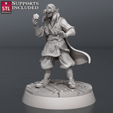 3D Printed STL Miniatures Antique Shop Set 28 - 32mm War Gaming D&D - Charming Terrain