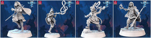 3D Printed STL Miniatures Apprentices The Frost City 2 28 - 32mm War Gaming D&D - Charming Terrain
