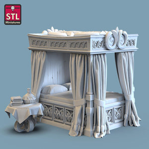 3D Printed STL Miniatures Boss Chamber 28 - 32mm War Gaming D&D - Charming Terrain