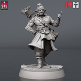3D Printed STL Miniatures Bugbear Fabric Seller Set 28 - 32mm War Gaming D&D - Charming Terrain