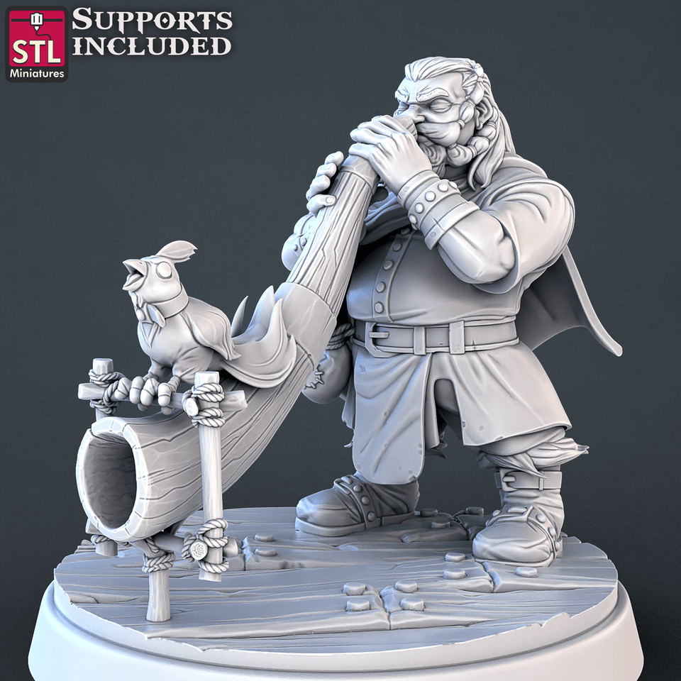 3D Printed STL Miniatures Carnival Vol 2 Set | 28 - 32mm War Gaming D&D - Charming Terrain