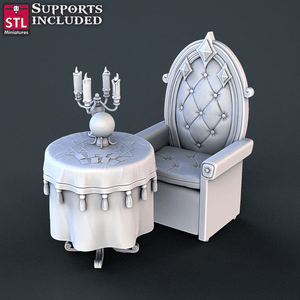 3D Printed STL Miniatures Carnival Vol 2 Set | 28 - 32mm War Gaming D&D - Charming Terrain