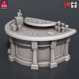 3D Printed STL Miniatures Casino 28 - 32mm War Gaming D&D - Charming Terrain