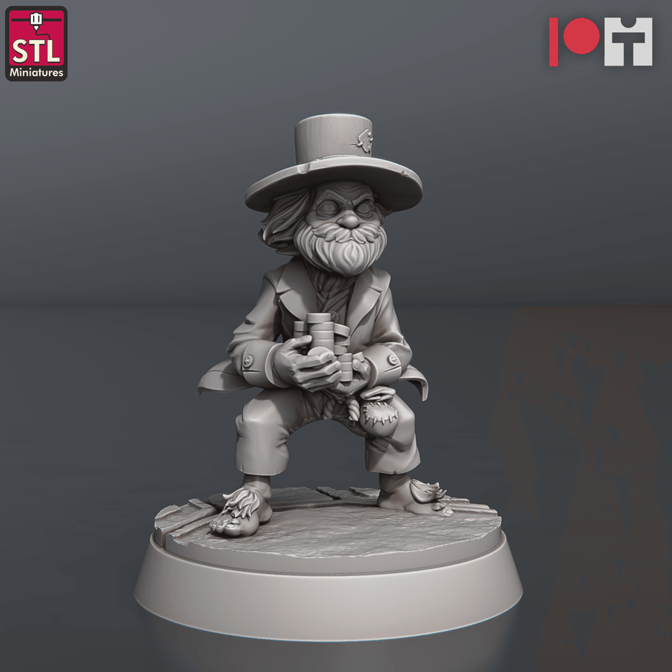 3D Printed STL Miniatures Casino 28 - 32mm War Gaming D&D - Charming Terrain